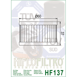 FILTR OLEJU HF 137 HIFLO-3570